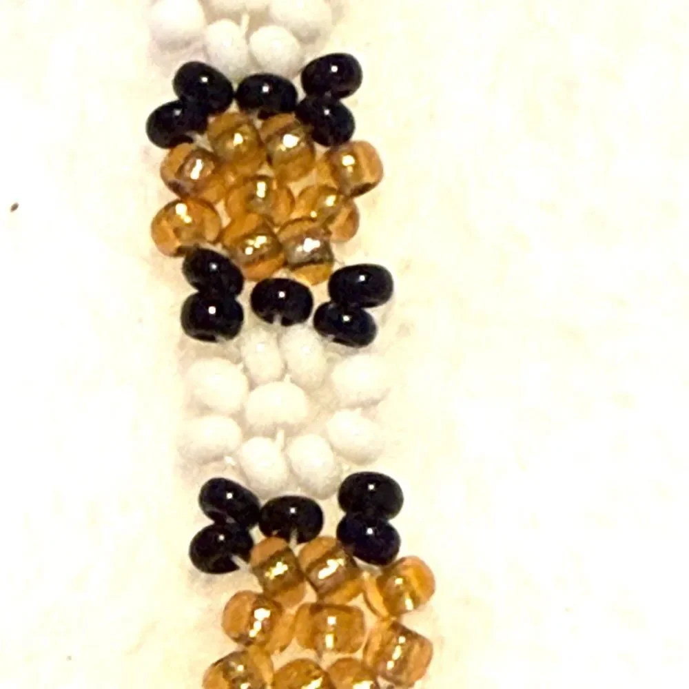 Vintage 1990’s South African Xhosa Beaded Eyeglass Chain -Handmade